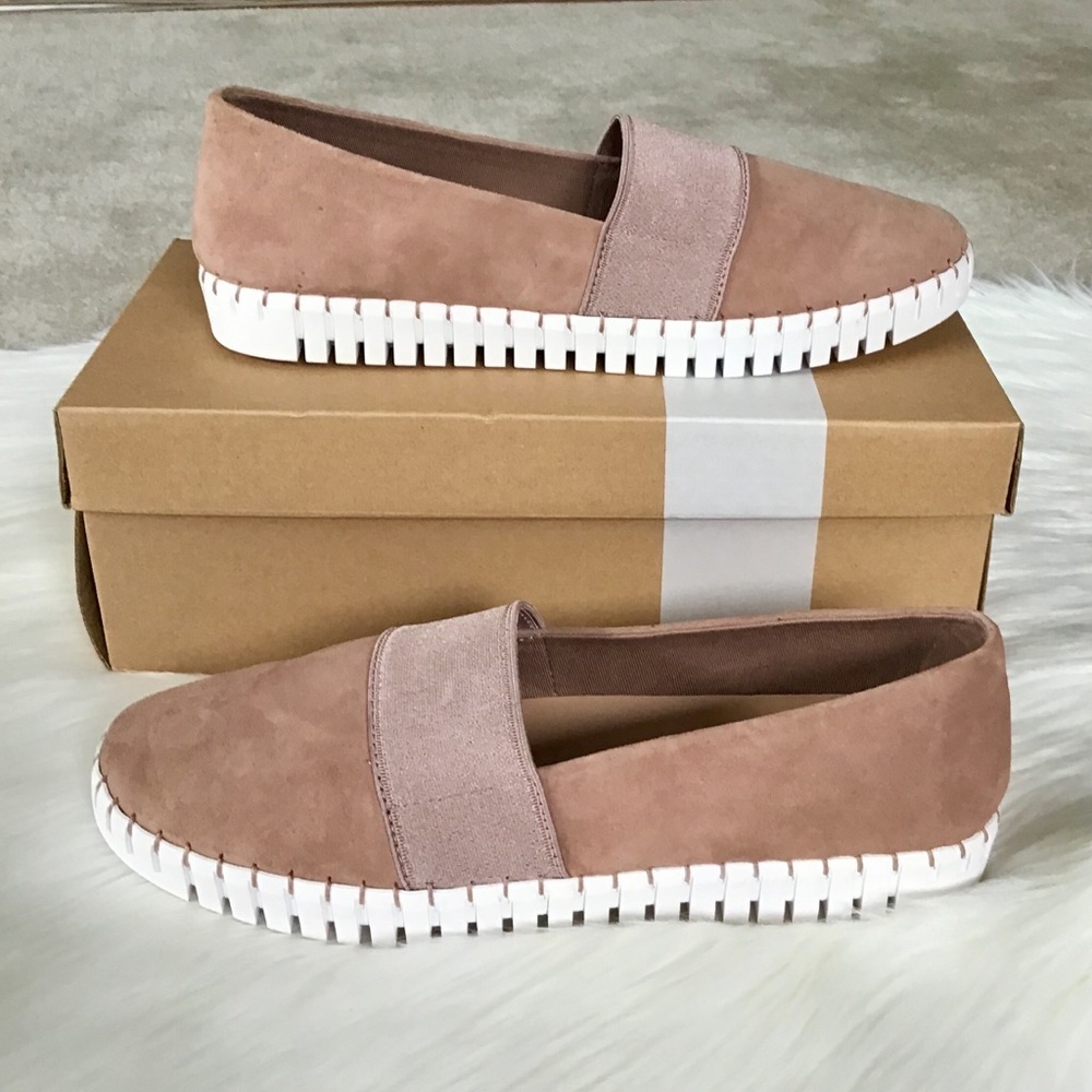 STEVEN by STEVE MADDEN Suede Slip On Sneakers Shoes